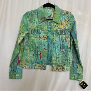 NWT Kye swarski embellished jacket Size S